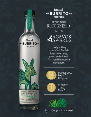 Burrito Fiestero Mezcal Ensamble Durango Artesanal