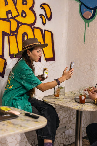 “Mezcal & Tacos” Button Shirt